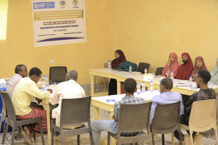 Training Report on Micronutrient Powders (MNP) for Children Under Two Years